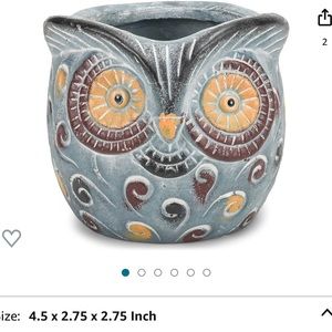 Owl planter